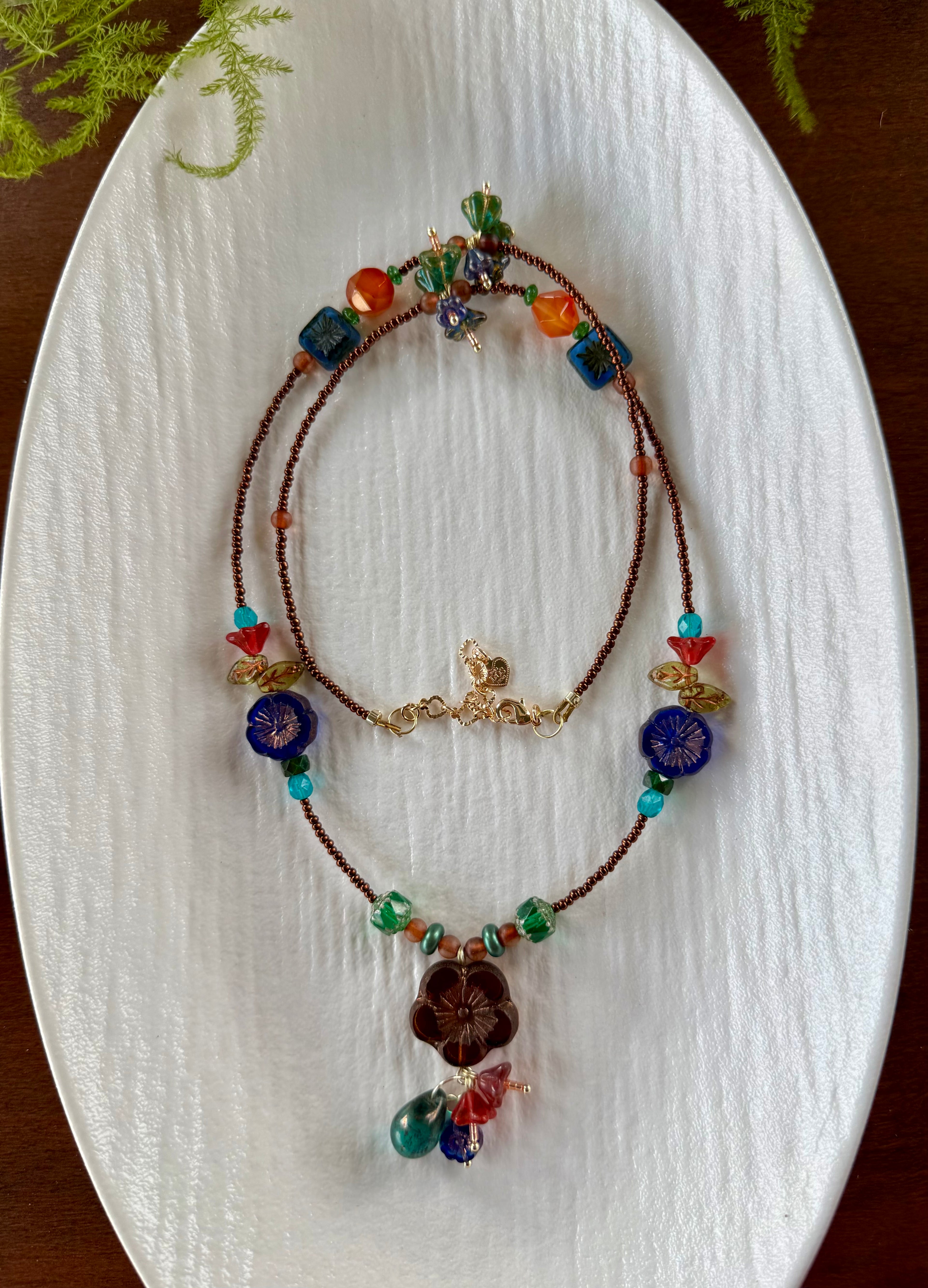 Sunset Through Pines