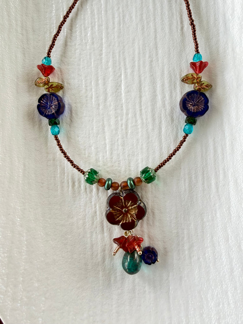 Sunset Through Pines