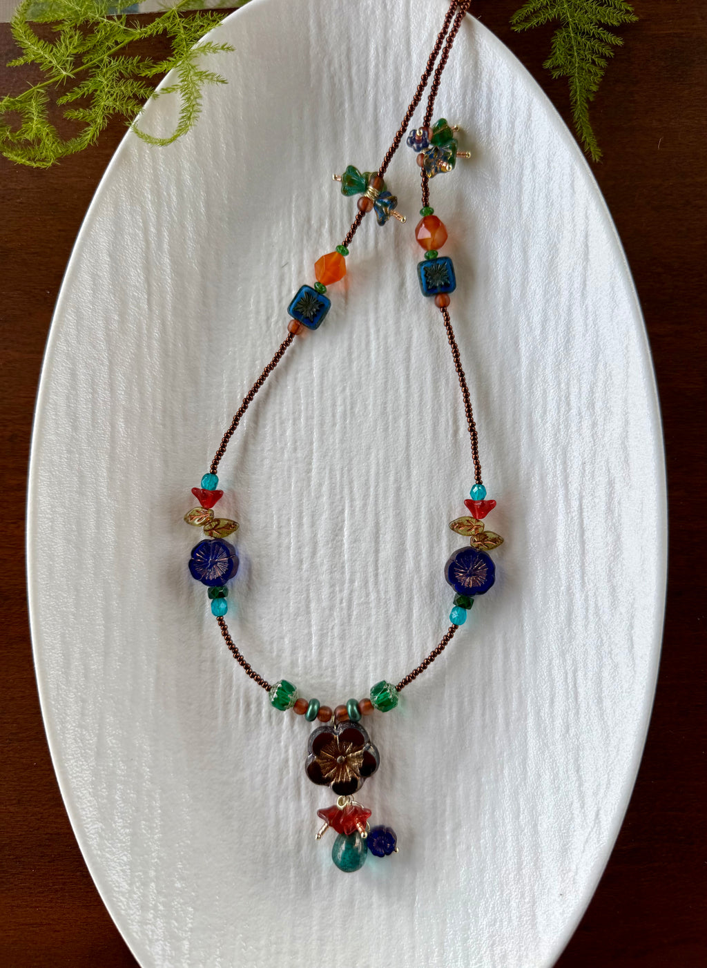 Sunset Through Pines