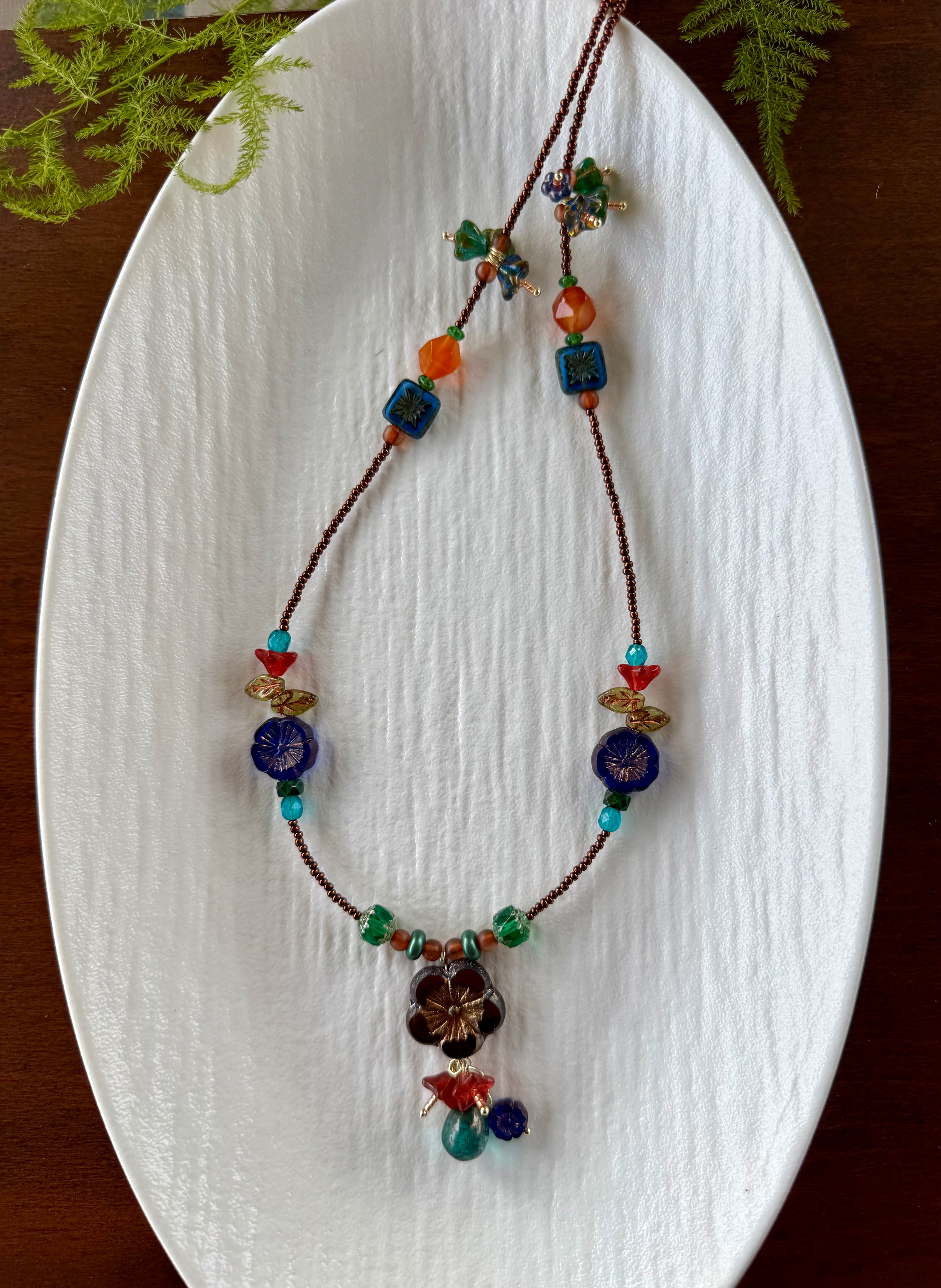 Sunset Through Pines