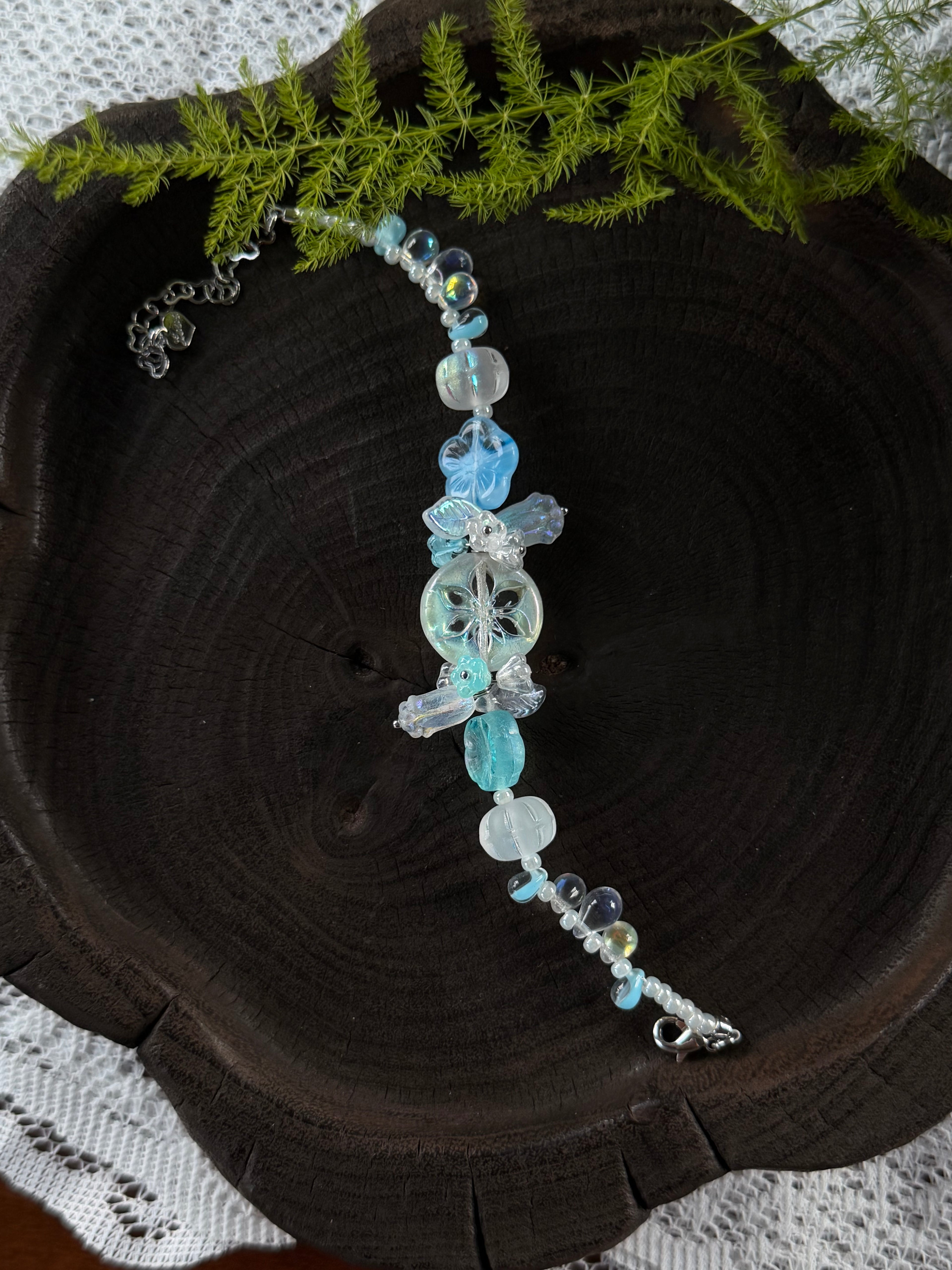 Frosted Petals Bracelet