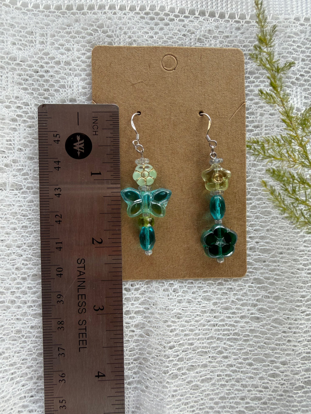 Where the Sea Turns to Glass Earrings
