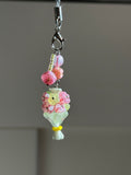 Forever Bouquet (Pink+Green) Phone Charm