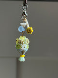 Forever Bouquet (Green+Yellow+Blue) Phone Charm