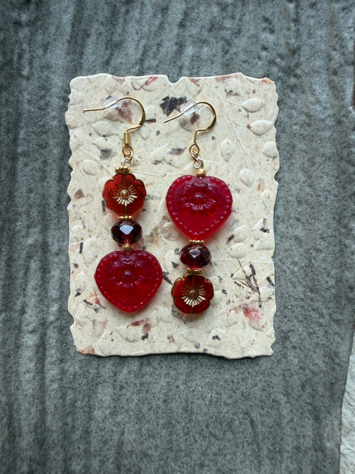 A Heart in Full Bloom Earrings