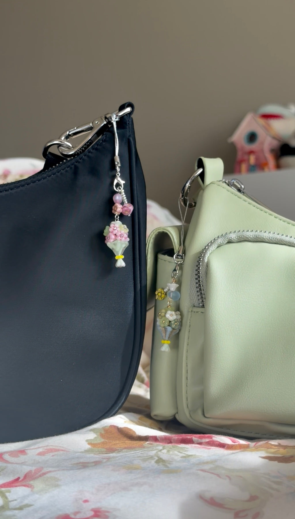 Forever Bouquet (Blue) Phone Charm